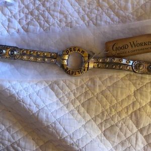 Good works make a difference bracelet